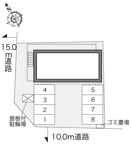 薩摩川内市大小路町 月極駐車場